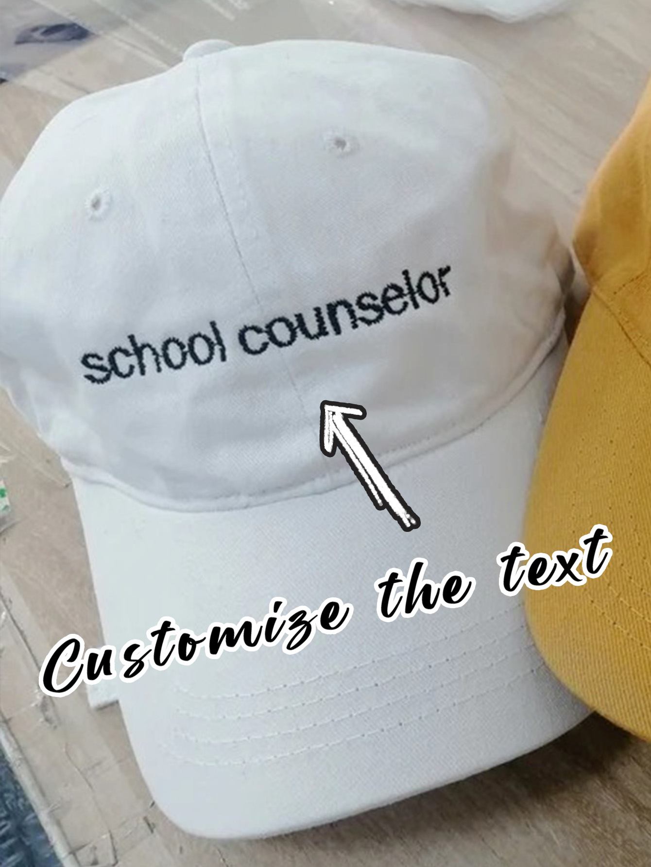 Custom Embroidered Baseball Cap – Personalized Cotton Hat